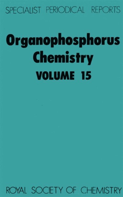 B J Walker, D W Hutchinson - Organophosphorus Chemistry, E-bok
