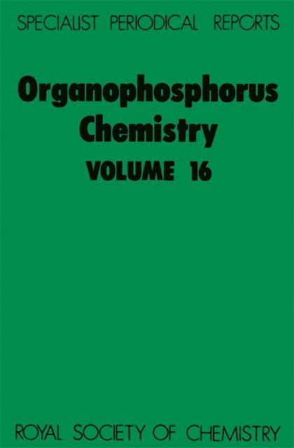 B J Walker, D W Hutchinson - Organophosphorus Chemistry, E-bok