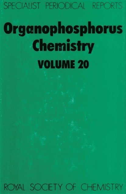 J B Hobbs, B J Walker - Organophosphorus Chemistry, E-bok