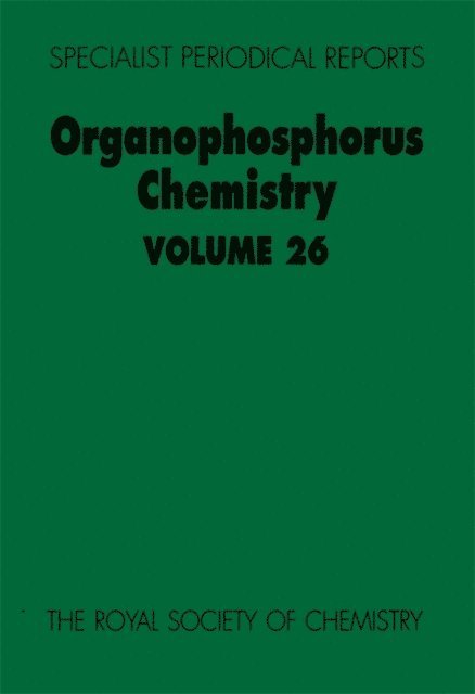 David W Allen, B J Walker - Organophosphorus Chemistry, E-bok