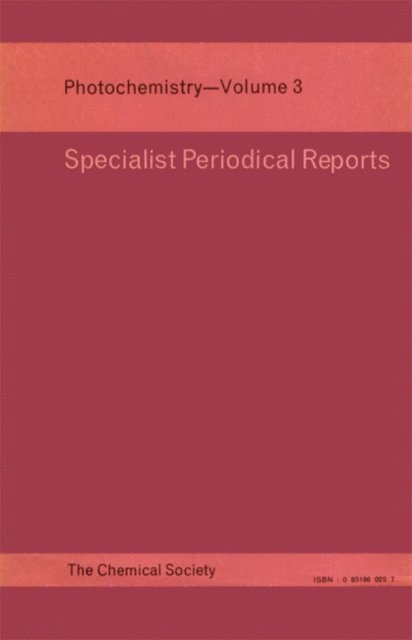 D Bryce-Smith - Photochemistry, E-bok