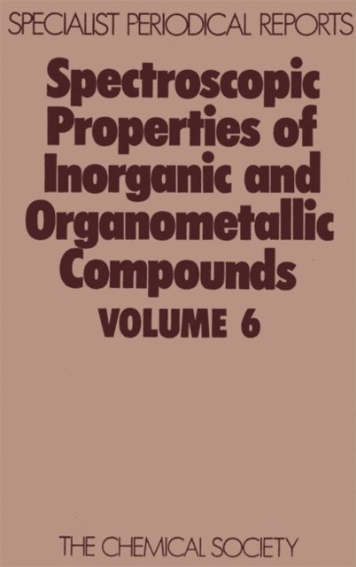 N N Greenwood - Spectroscopic Properties of Inorganic and Organometallic Compounds, E-bok