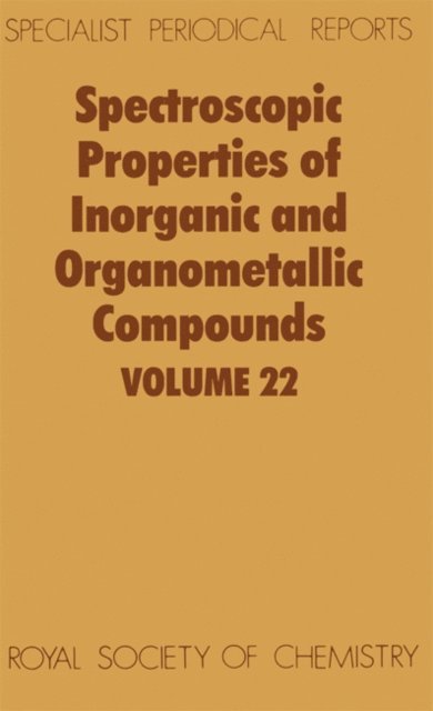 E A V Ebsworth, G Davidson - Spectroscopic Properties of Inorganic and Organometallic Compounds, E-bok