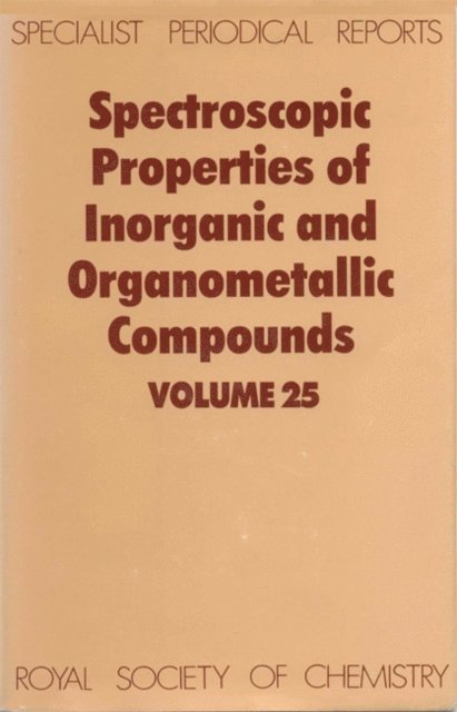 G Davidson - Spectroscopic Properties of Inorganic and Organometallic Compounds, E-bok