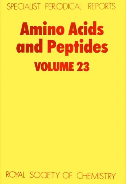 J H Jones - Amino Acids and Peptides, E-bok