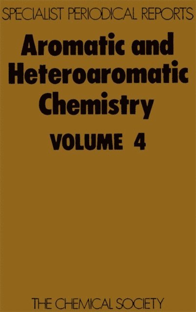 G W H Cheeseman, C W Bird - Aromatic and Heteroaromatic Chemistry, E-bok