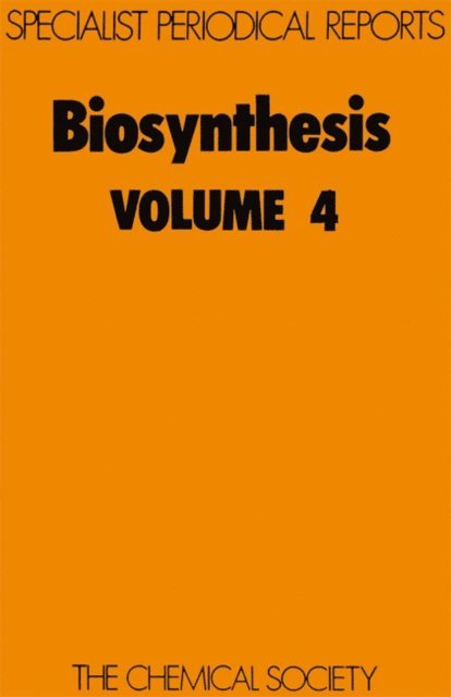 J D Bu'Lock - Biosynthesis, E-bok