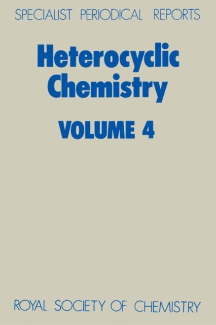 O Meth-Cohn, H Suschitzky - Heterocyclic Chemistry, E-bok