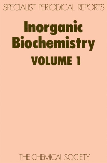 H A O Hill - Inorganic Biochemistry, E-bok