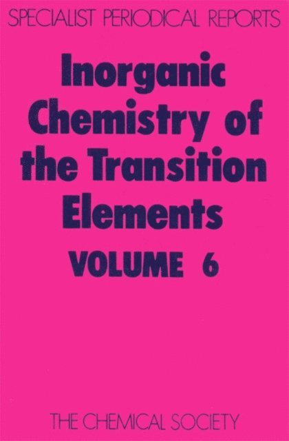 B F G Johnson - Inorganic Chemistry of the Transition Elements, E-bok
