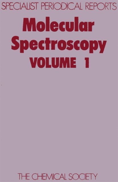 D J Millen, Derek A Long, R F Barrow - Molecular Spectroscopy, E-bok