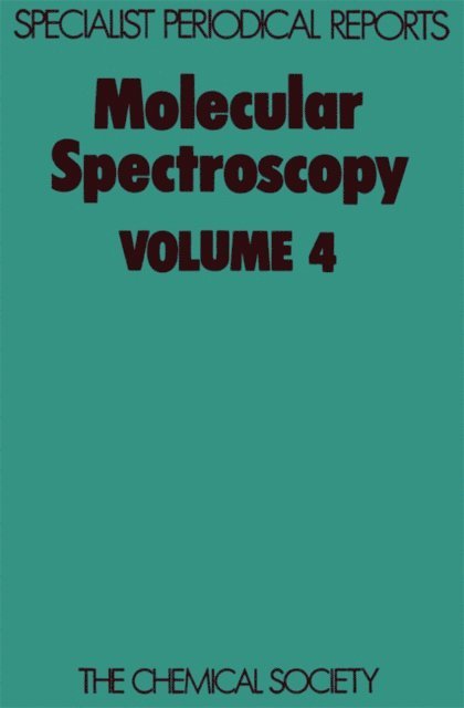 J Sheridan, Derek A Long, R F Barrow - Molecular Spectroscopy, E-bok