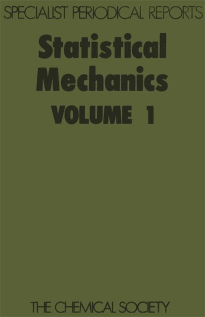 K Singer - Statistical Mechanics, E-bok. Tillgänglighet: Lägg i varukorg