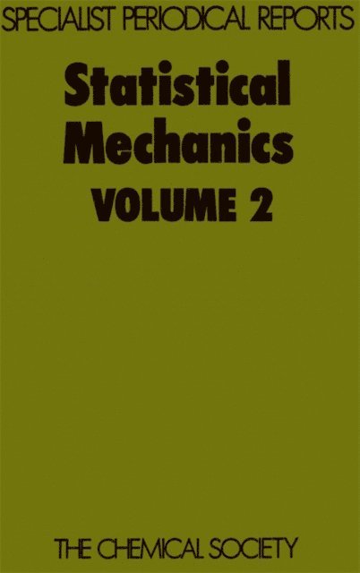 K Singer - Statistical Mechanics, E-bok