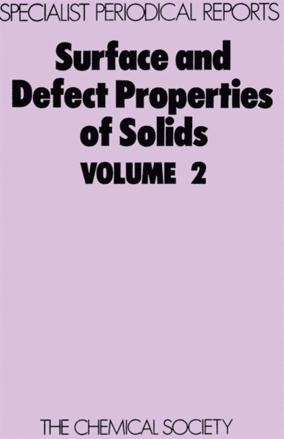 John M Thomas, M W Roberts - Surface and Defect Properties of Solids, E-bok. Tillgänglighet: Lägg i varukorg
