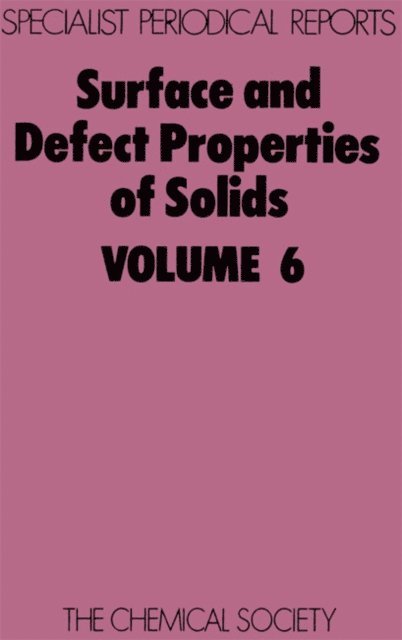 John M Thomas, M W Roberts - Surface and Defect Properties of Solids, E-bok. Tillgänglighet: Lägg i varukorg