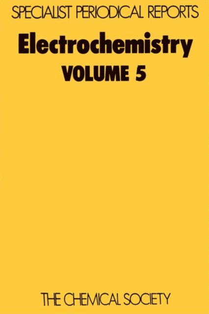 H R Thirsk - Electrochemistry, E-bok