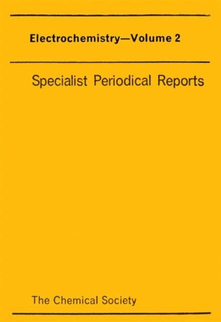 G J Hills - Electrochemistry, E-bok