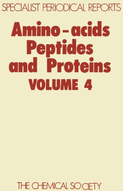 G T Young - Amino Acids, Peptides and Proteins, E-bok