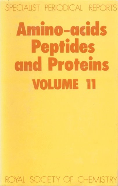 R C Sheppard - Amino Acids, Peptides and Proteins, E-bok