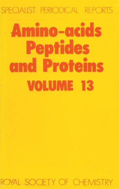 R C Sheppard - Amino Acids, Peptides and Proteins, E-bok