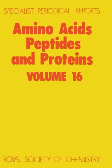 J H Jones - Amino Acids, Peptides and Proteins, E-bok