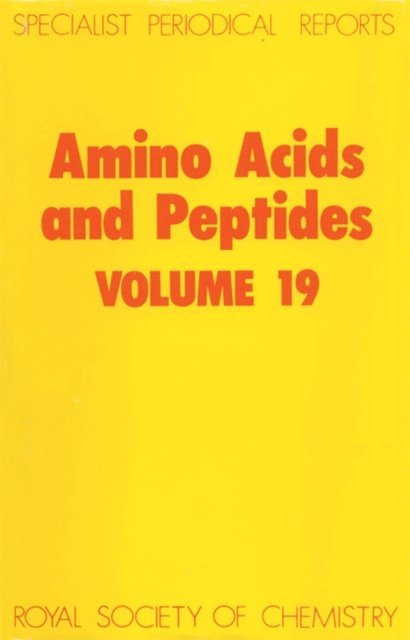J H Jones - Amino Acids and Peptides, E-bok
