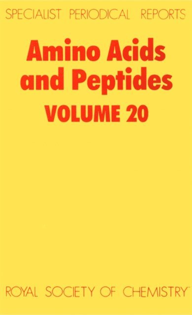 J H Jones - Amino Acids and Peptides, E-bok