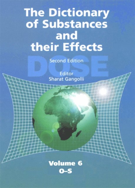 S D Gangolli - Dictionary of Substances and their Effects (DOSE), E-bok. Tillgänglighet: Lägg i varukorg