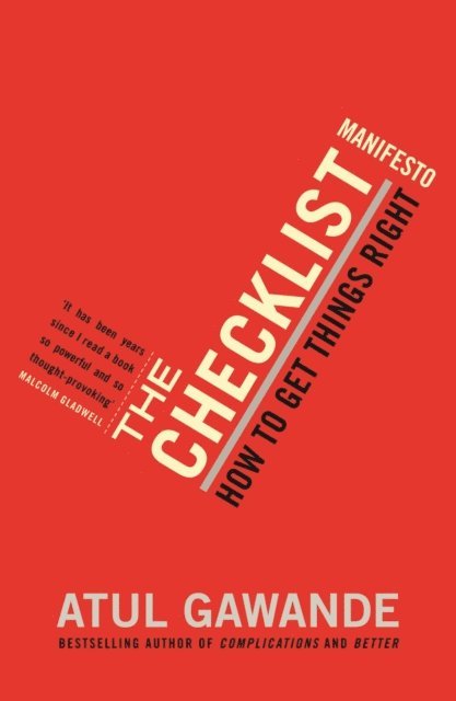 Atul Gawande - Checklist Manifesto, E-bok