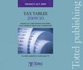 Tax Tables Finance Act 2009
