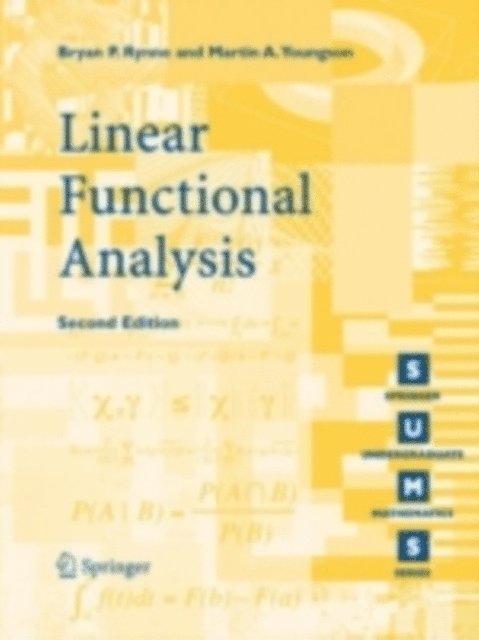 M.A. Youngson, Bryan Rynne - Linear Functional Analysis, E-bok