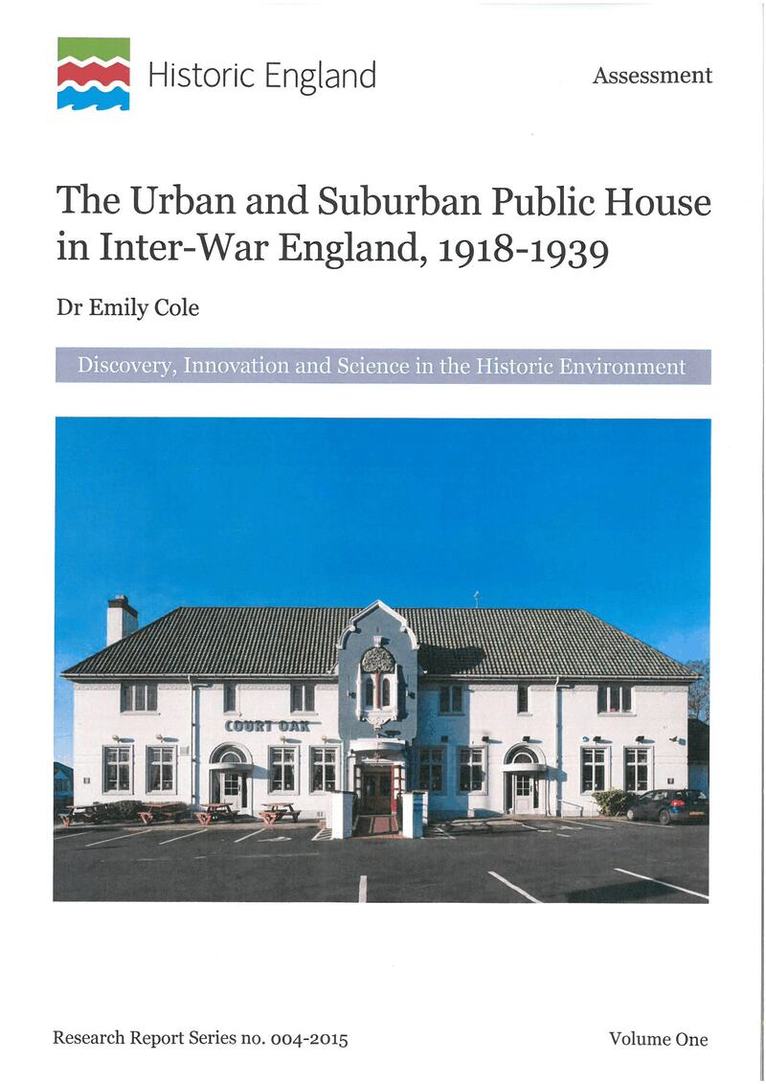 Emily Cole - Urban and Suburban Public House in Inter-War England, 1918-1939, Häftad. Tillgänglighet: Tillfälligt slut
