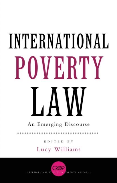 Lucy Williams - International Poverty Law, E-bok
