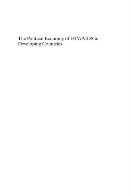 Benjamin Coriat - Political Economy of HIV/AIDS in Developing Countries, E-bok