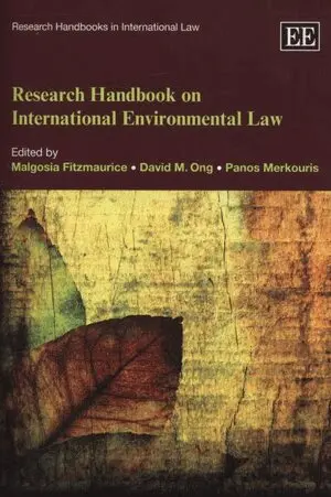 Malgosia Fitzmaurice, David M. Ong, Panos Merkouris - Research Handbook on International Environmental Law, Häftad. Tillgänglighet: Tillfälligt slut