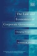 The Law and Economics of Corporate Governance