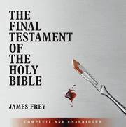 James Frey - Final Testament of the Holy Bible, CD-bok
