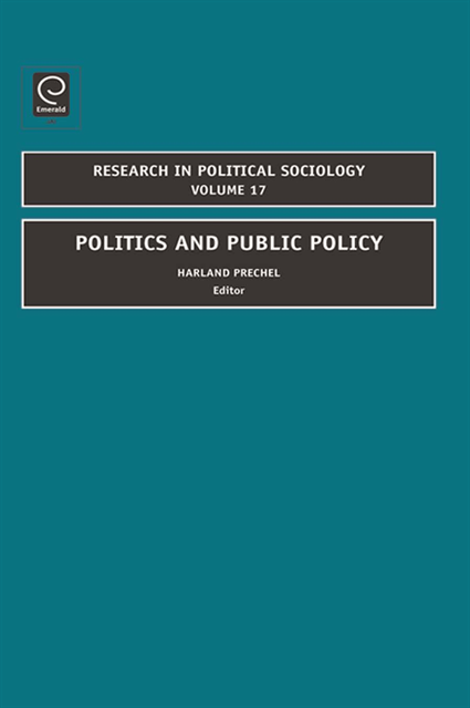 Harland Prechel - Politics and Public Policy, E-bok