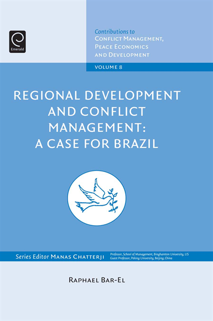 Raphael Bar-El - Regional Development and Conflict Management, E-bok