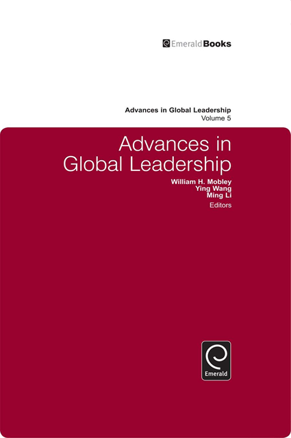 Ming Li, Ying Wang, William Mobley - Advances in Global Leadership, E-bok