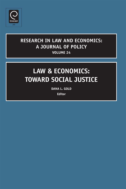 Dana Gold - Law and Economics, E-bok