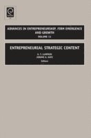 Jerome A. Katz, G. T. Lumpkin - Entrepreneurial Strategic Content, E-bok