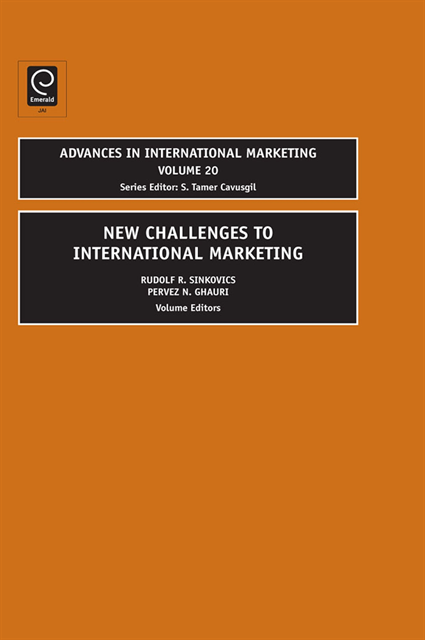 Pervez N. Ghauri, Rudolf R. Sinkovics, Tamer Cavusgil - New Challenges to International Marketing, E-bok