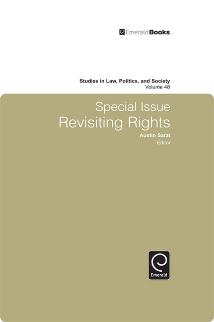 Austin Sarat - Studies in Law, Politics, and Society, E-bok