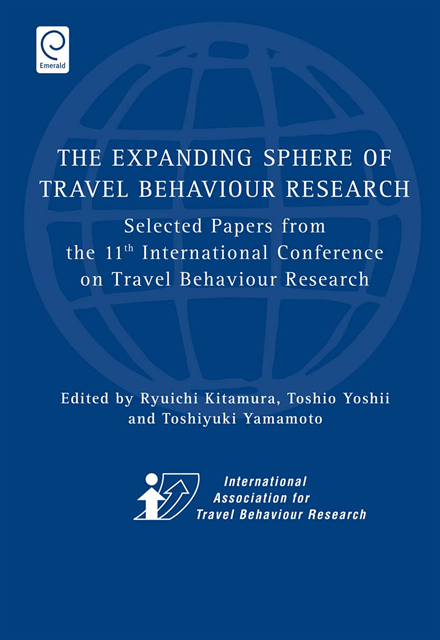 Toshiyuki Yamamoto, Toshio Yoshii, Ryuichi Kitamura - Expanding Sphere of Travel Behaviour Research, E-bok