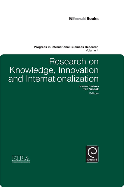 Tiia Vissak, Jorma Larimo - Research on Knowledge, Innovation and Internationalization, E-bok