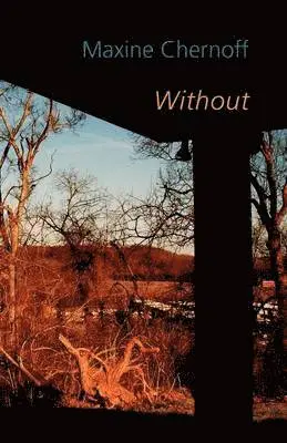 Maxine Chernoff - Without, Häftad. Tillgänglighet: Lägg i varukorg