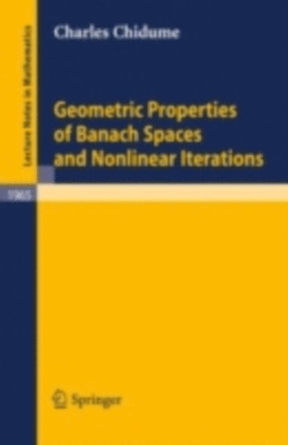 Charles Chidume - Geometric Properties of Banach Spaces and Nonlinear Iterations, E-bok