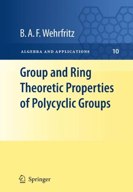 B.A.F. Wehrfritz - Group and Ring Theoretic Properties of Polycyclic Groups, E-bok